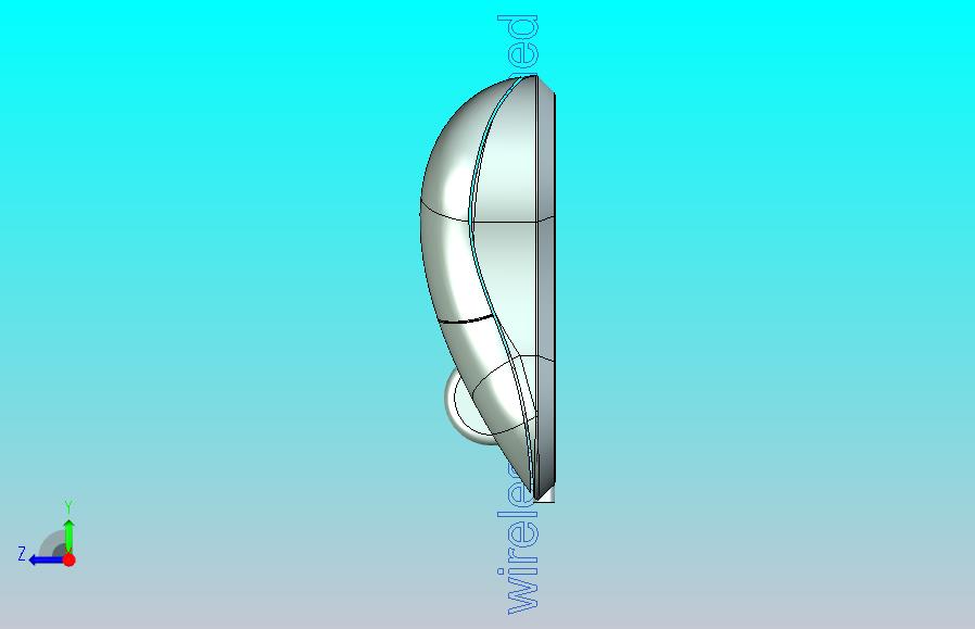 在NX CAD 11中的计算机鼠标