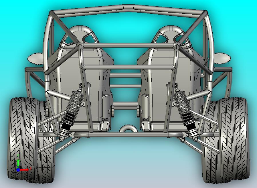 越野车框架设计