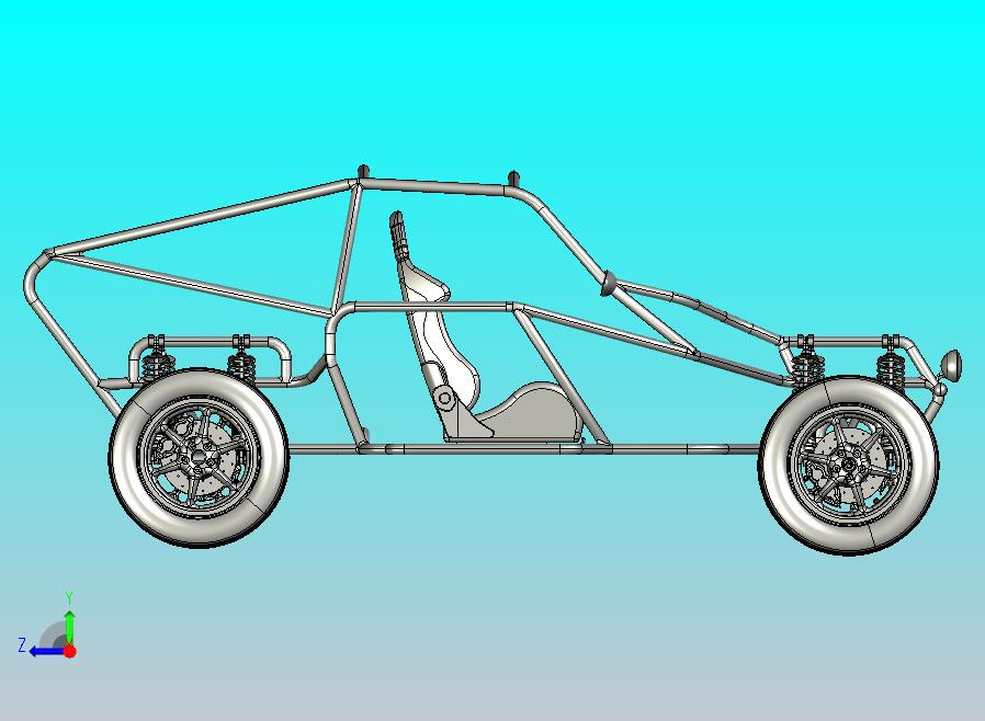 越野车框架设计