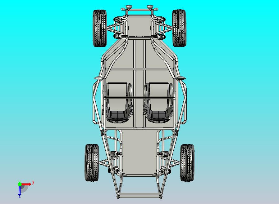 越野车框架设计