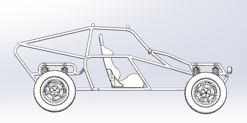越野车框架设计