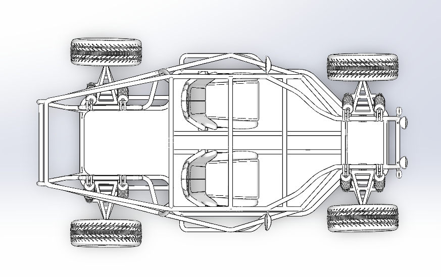 越野车框架设计