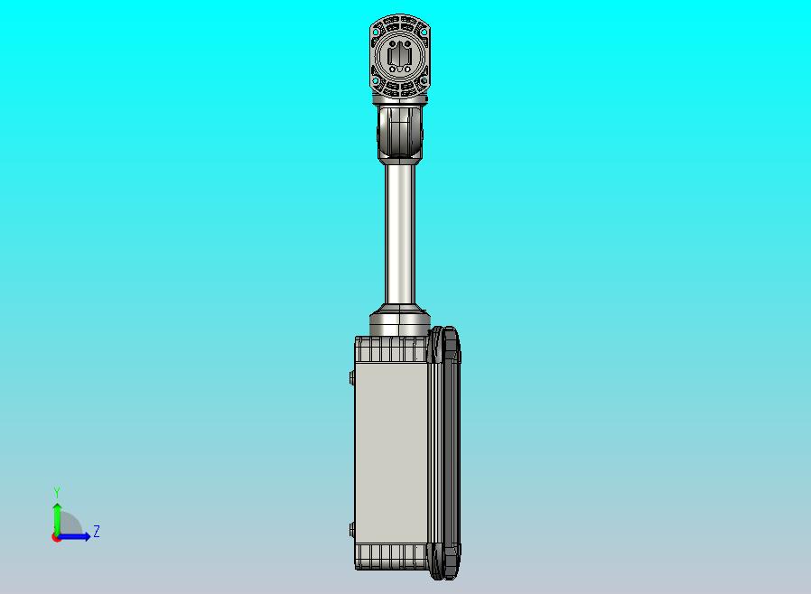 向上固定底座+中间连接器+转角+箱体连接器+控制箱.STEP