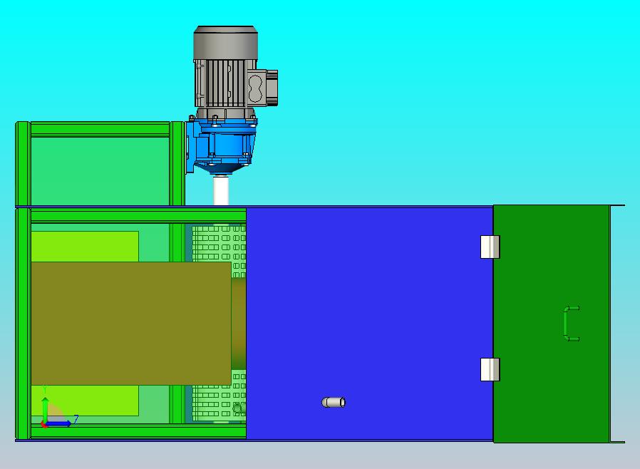 医疗废物粉碎机crusher-mechine-1831-模型格式为 inventor