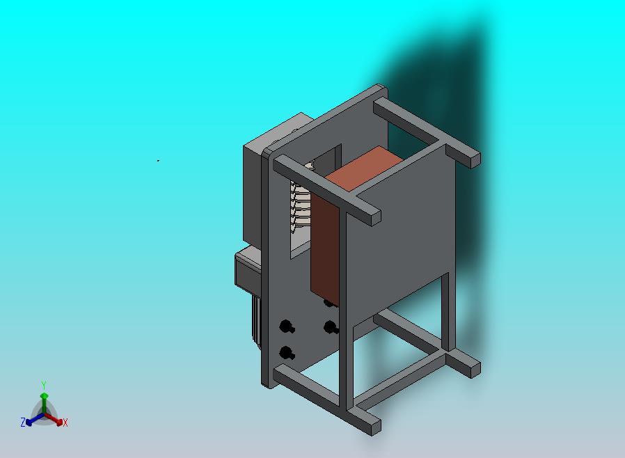 碎纸机paper-crusher-1831-模型格式为 stp