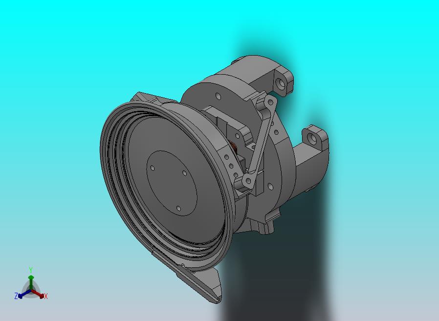 B04-SMD进料震动盘设计模型