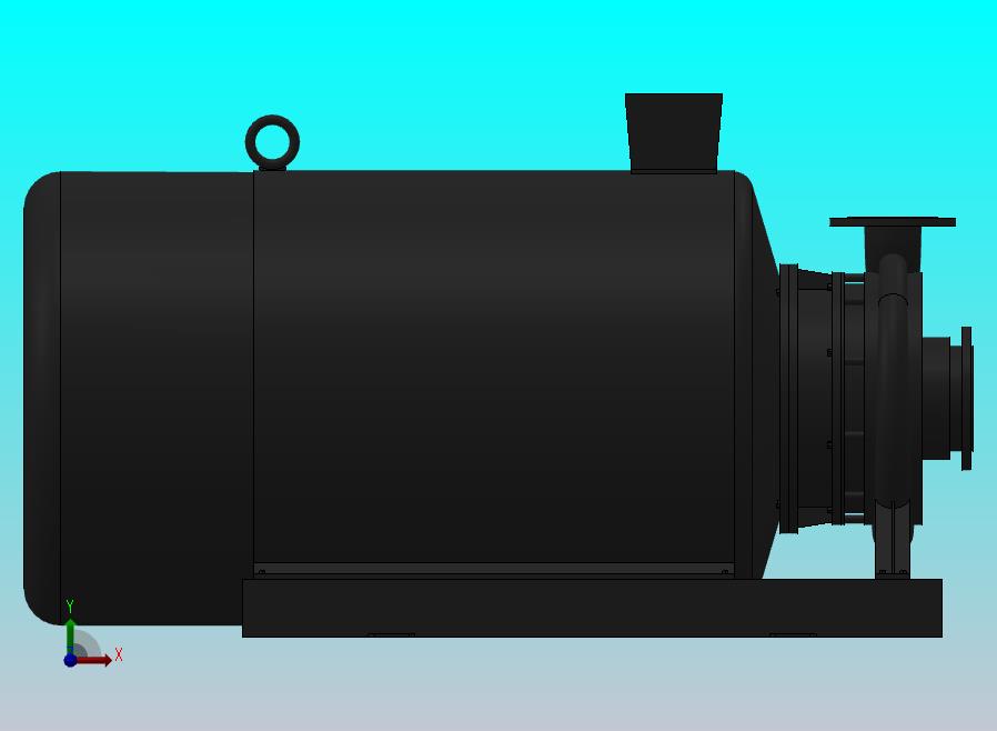 南方泵NIS，NISF泵外形（125-100-315）132kW-2极 (2)