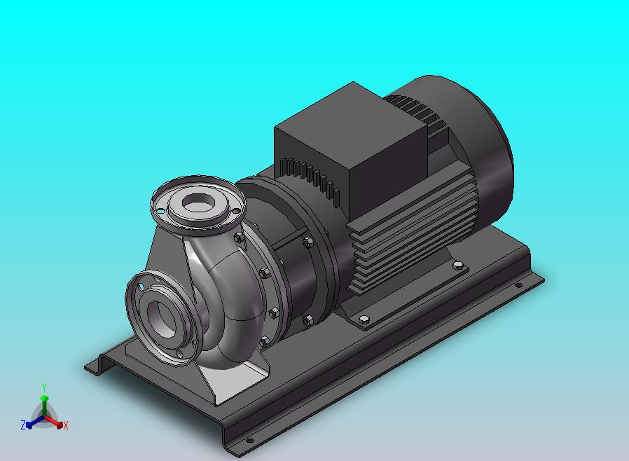 南方泵ZS80-65-200_18.5KW