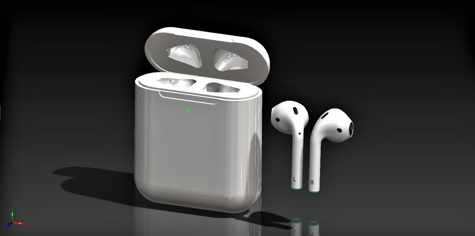 在solidworks 14中制作airpods