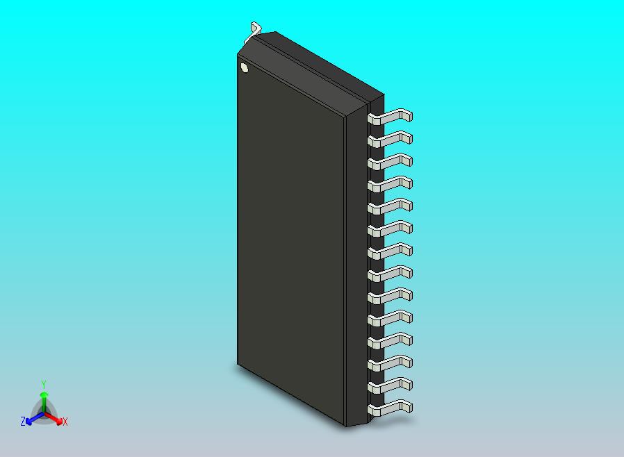 106x SOIC 封装（小外形集成电路）SOIC127P1034X264-28N