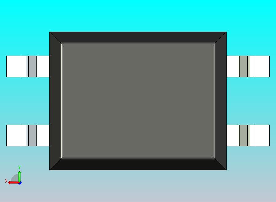 106x SOIC 封装（小外形集成电路）SOIC254P960X400-4N