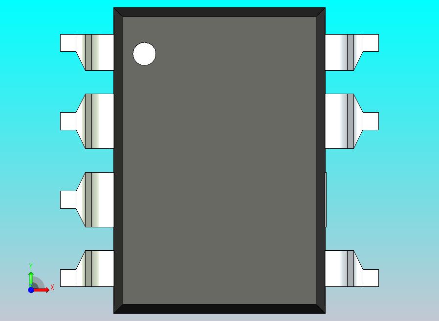 106x SOIC 封装（小外形集成电路）SMD-8B