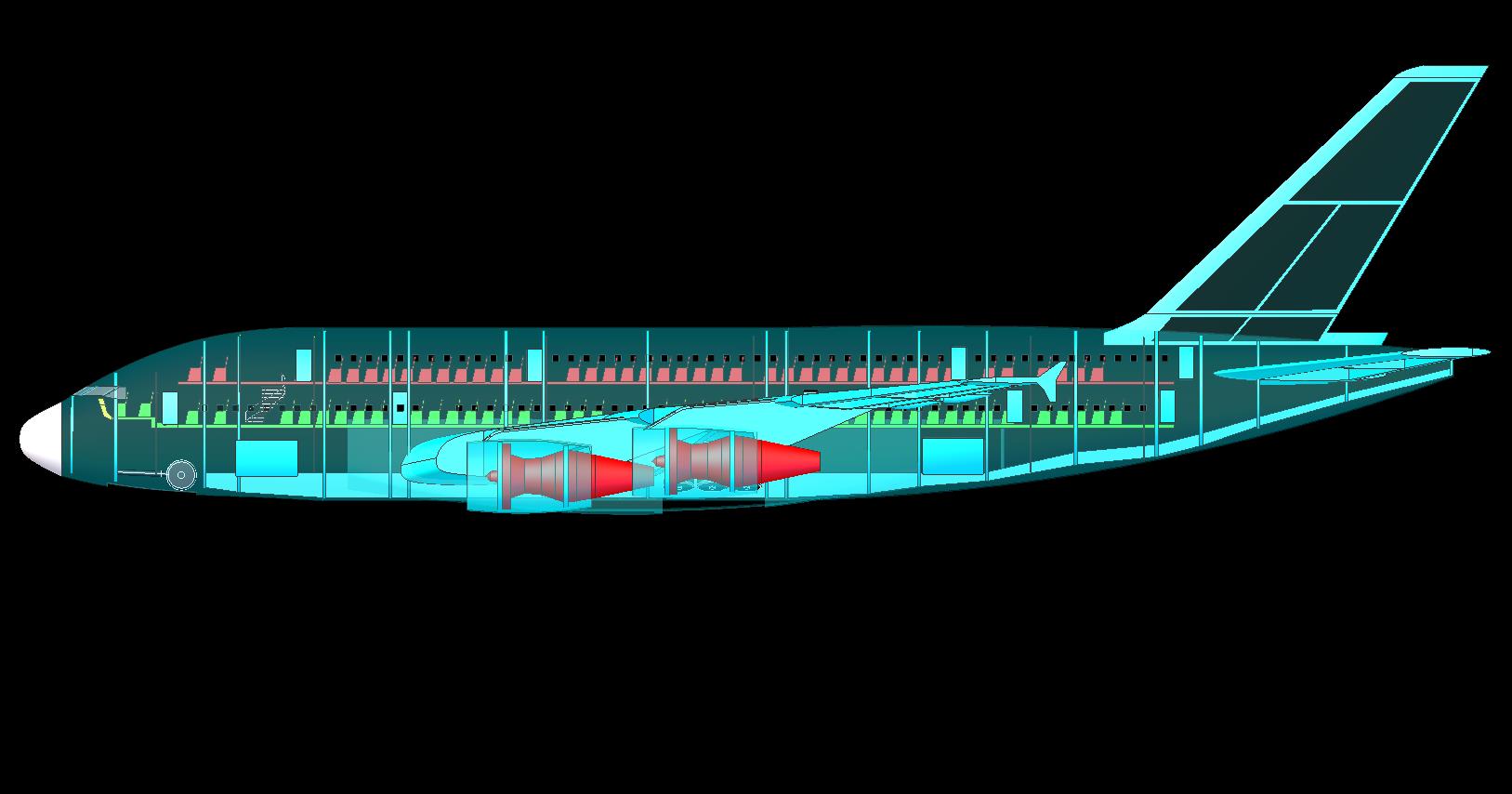 空客A380大型客机