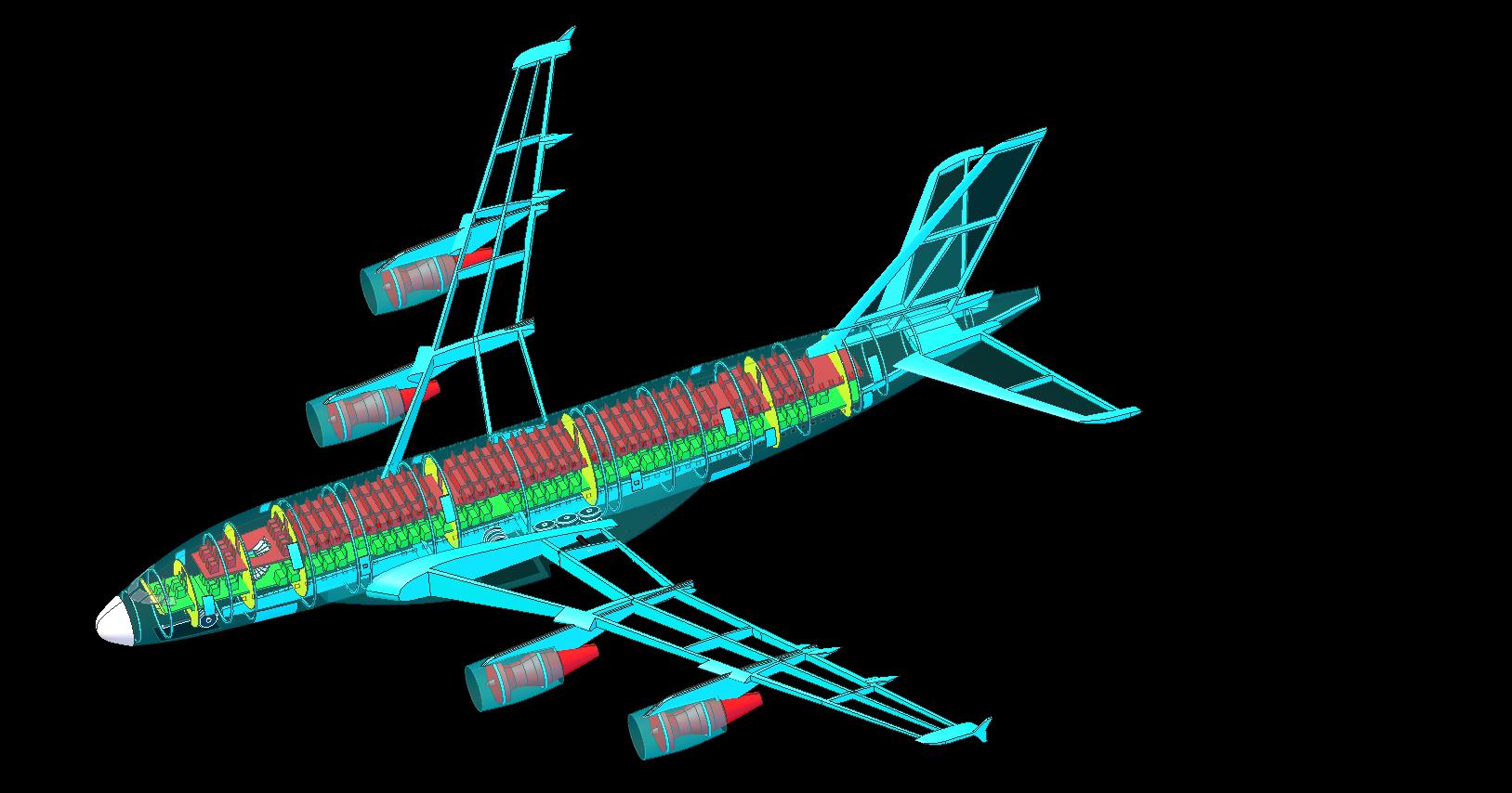 空客A380大型客机