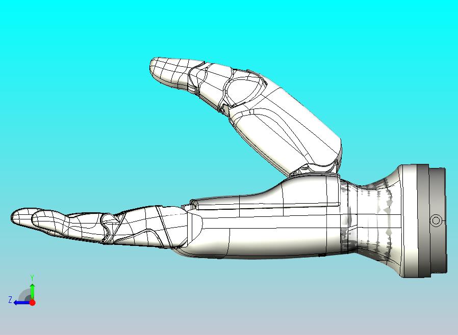仿人五指灵巧手-右手