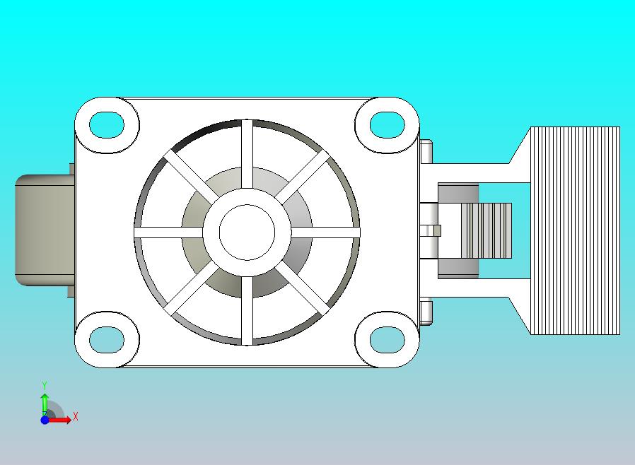 福马脚轮GDC-125-FLANGE