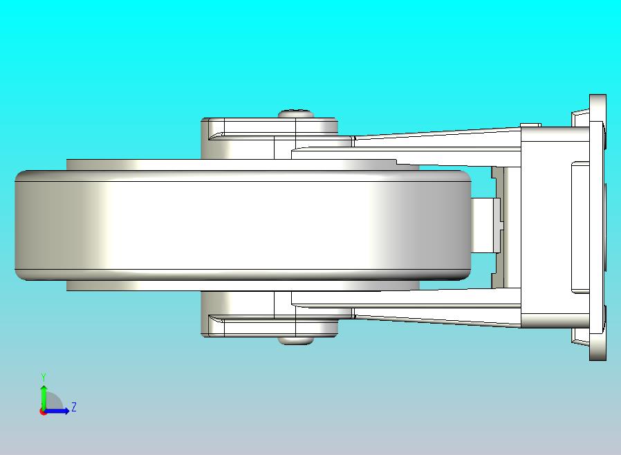 福马脚轮GDC-125-FLANGE