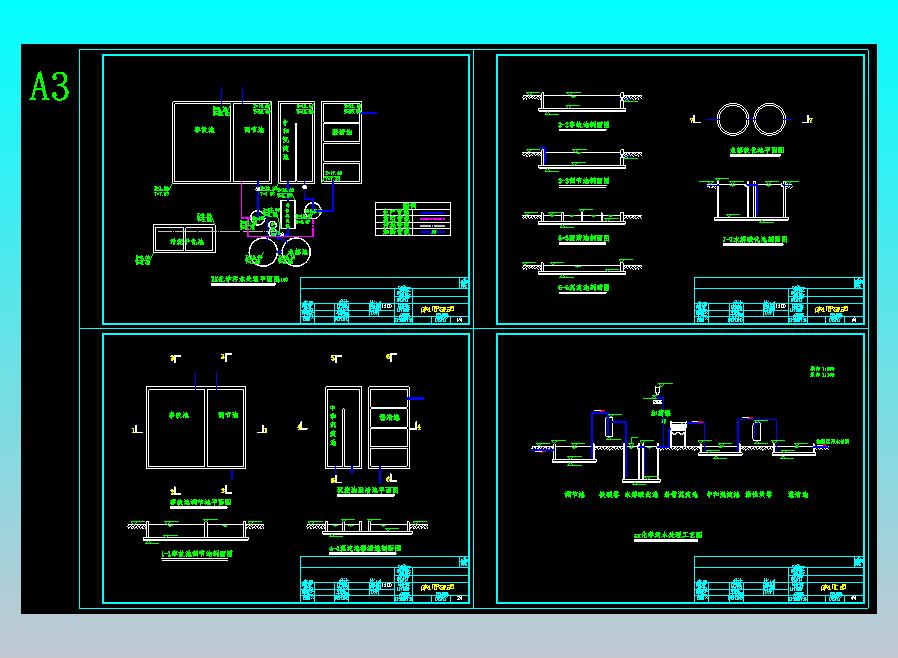 某化水站水处理图纸
