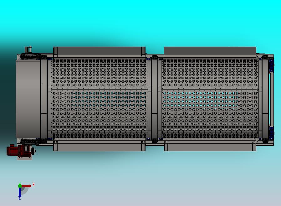 城市固体废弃物分离器tromell-msw-separator-模型格式为 sw stp