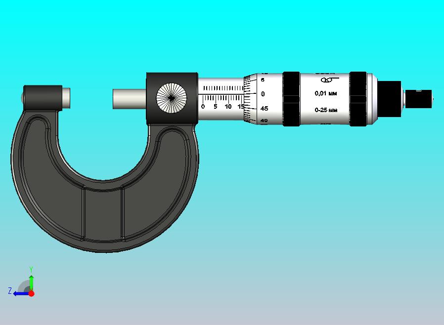 测量设备micrometer-5835-模型格式为 stp ipt