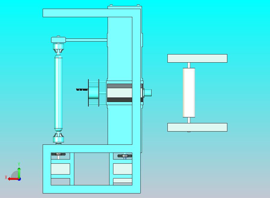 缠绕机 绕线机filament-winding-machine-1832-模型格式为 UG NX