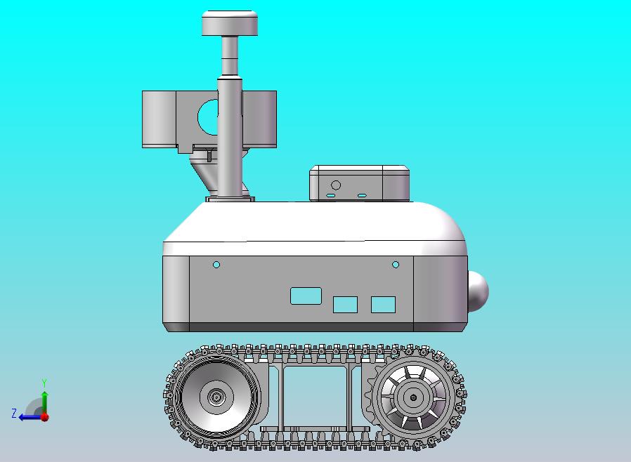 [B-01-MB] 环境监测机器人V.2--模型格式为 stp sw