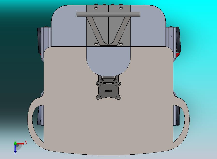 医用推车3D数模图纸 Solidworks设计