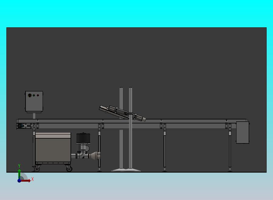 干燥系统组件3D图纸 Solidworks设计