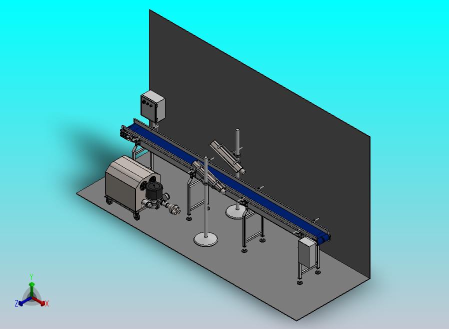 干燥系统组件3D图纸 Solidworks设计