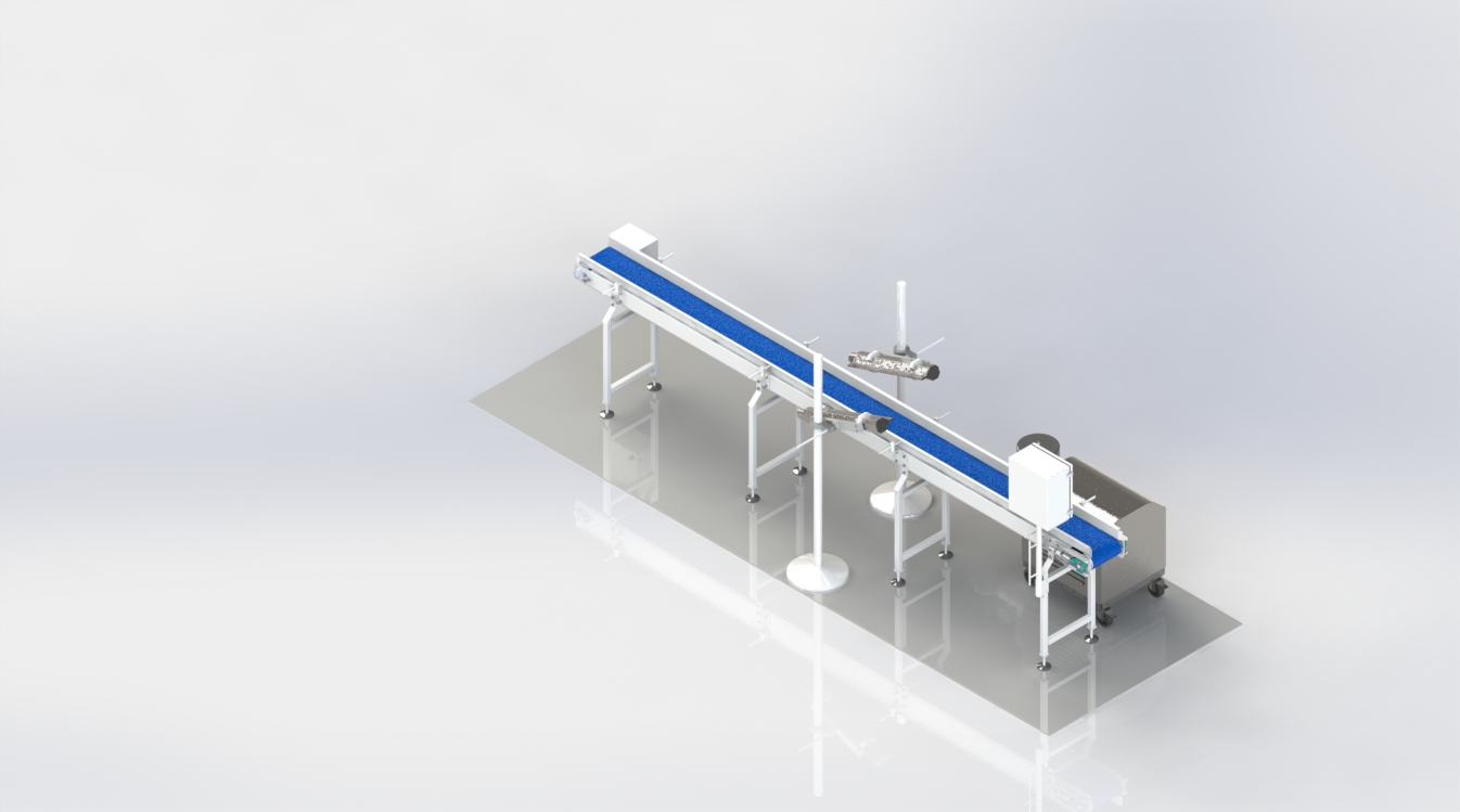 干燥系统组件3D图纸 Solidworks设计