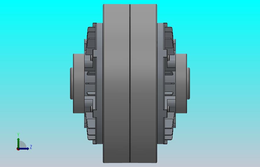 FLK型空心轴、止口支撑磁粉离合器[FLK100]