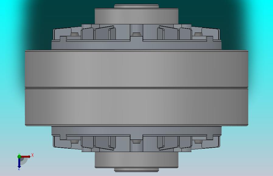 FLK型空心轴、止口支撑磁粉离合器[FLK100]