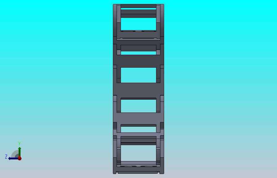 内高18不可打开型桥式拖链[DSL18BN-18-25-R48-20-A2]