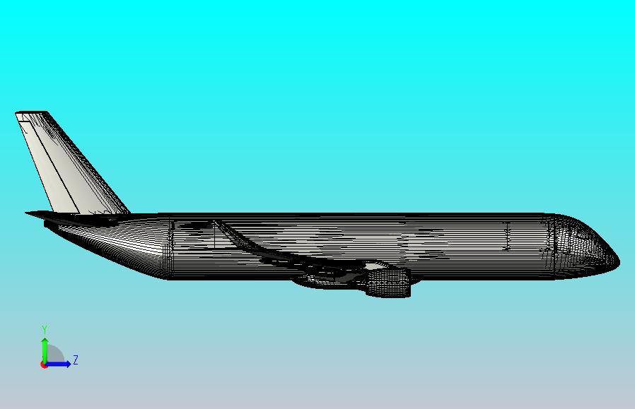 hydrogen-powered-freighter-aircraft STP STL飞机