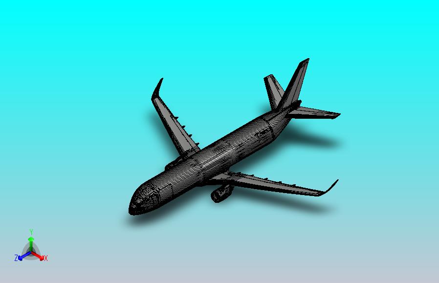 hydrogen-powered-freighter-aircraft STP STL飞机