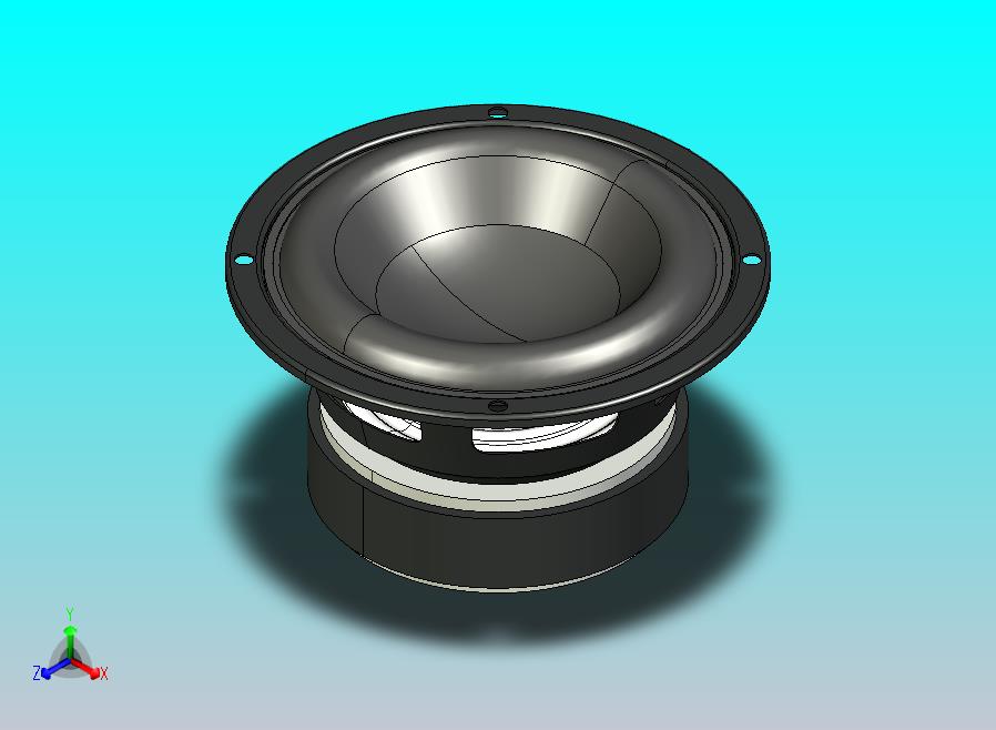 中低音低音扬声器