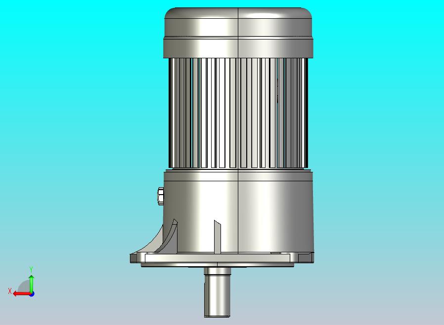 0.4KW-CV型立式三相铝毂（刹车）马达减速机_CV28-400