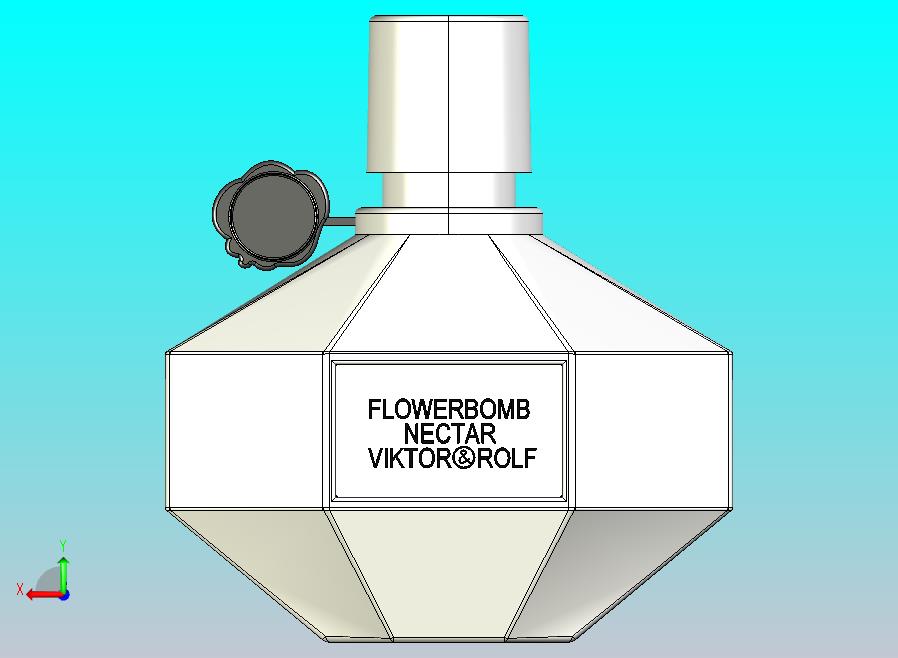 花蜜香水瓶