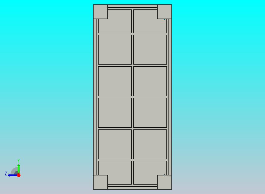 箱盖灯下部外壳控制夹具