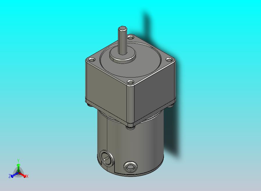 Z2D15W配2GNK型齿轮箱整机-57机壳外置