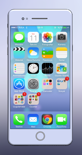 iPhone 7模型