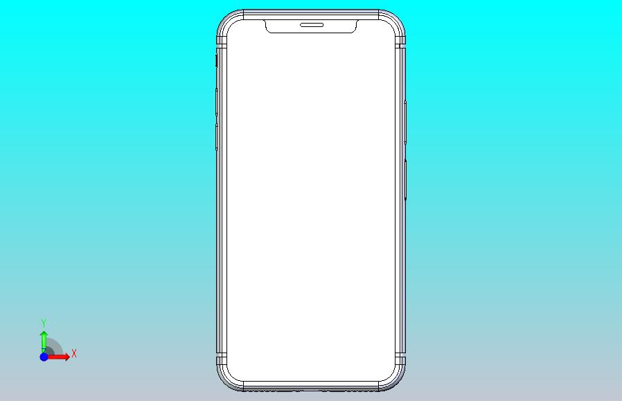 iphone x 3d模型