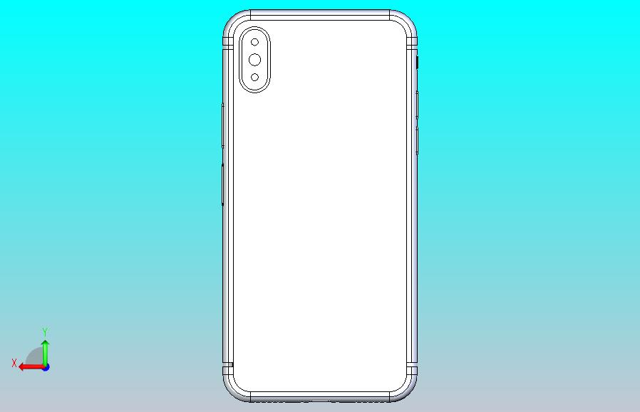iphone x 3d模型