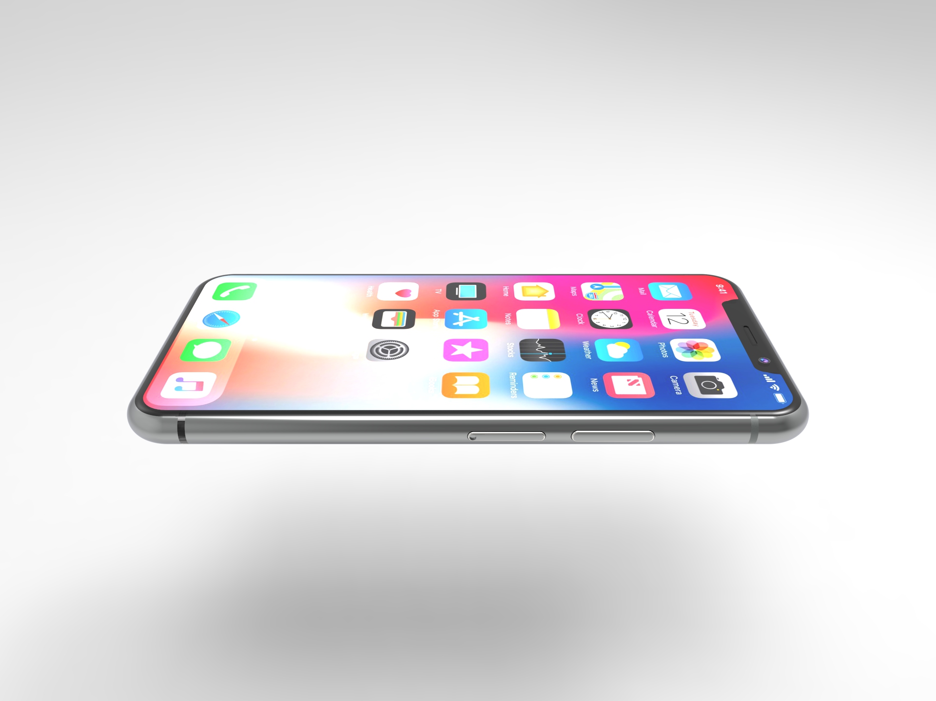 iphone x 3d模型