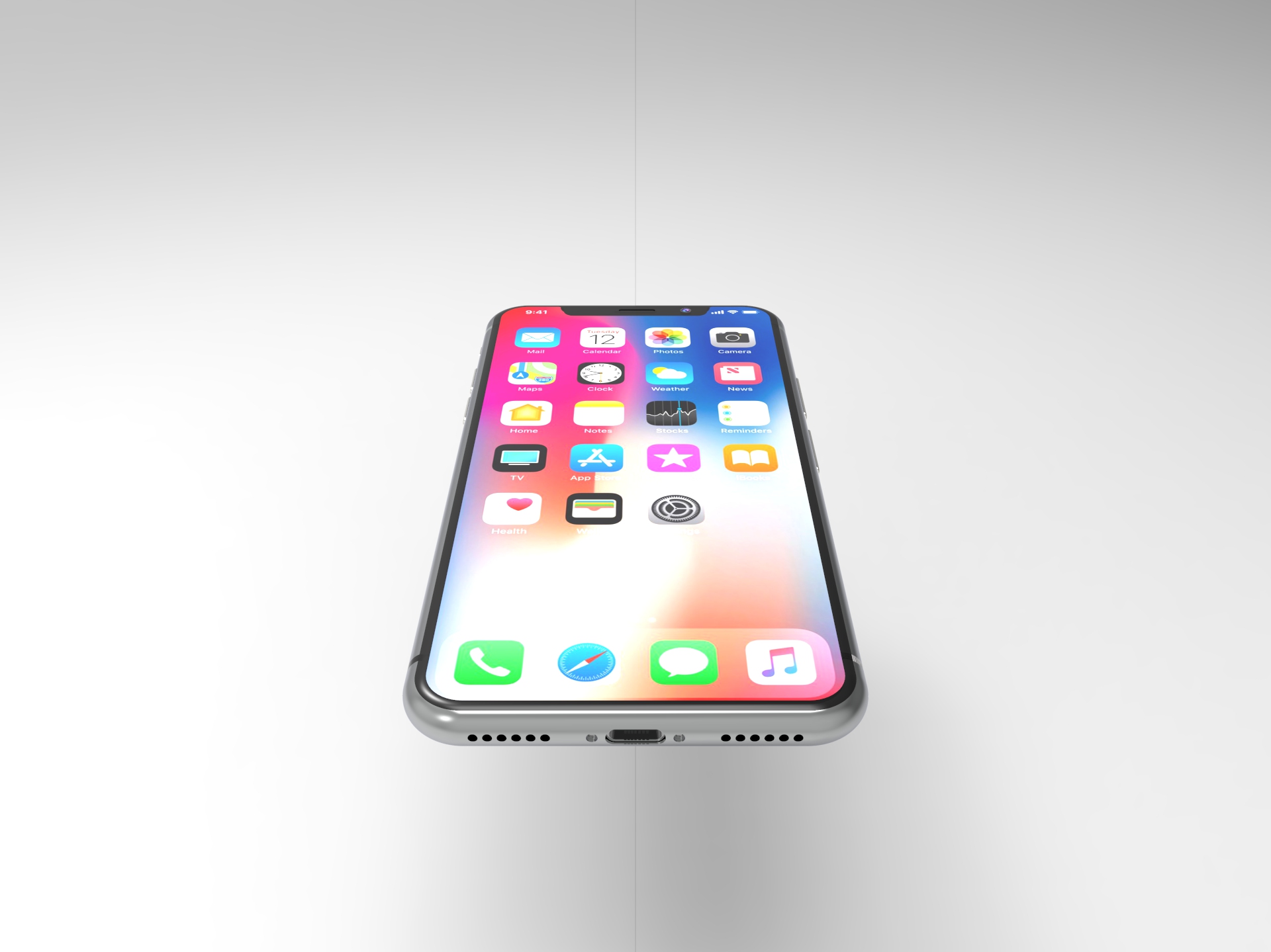 iphone x 3d模型