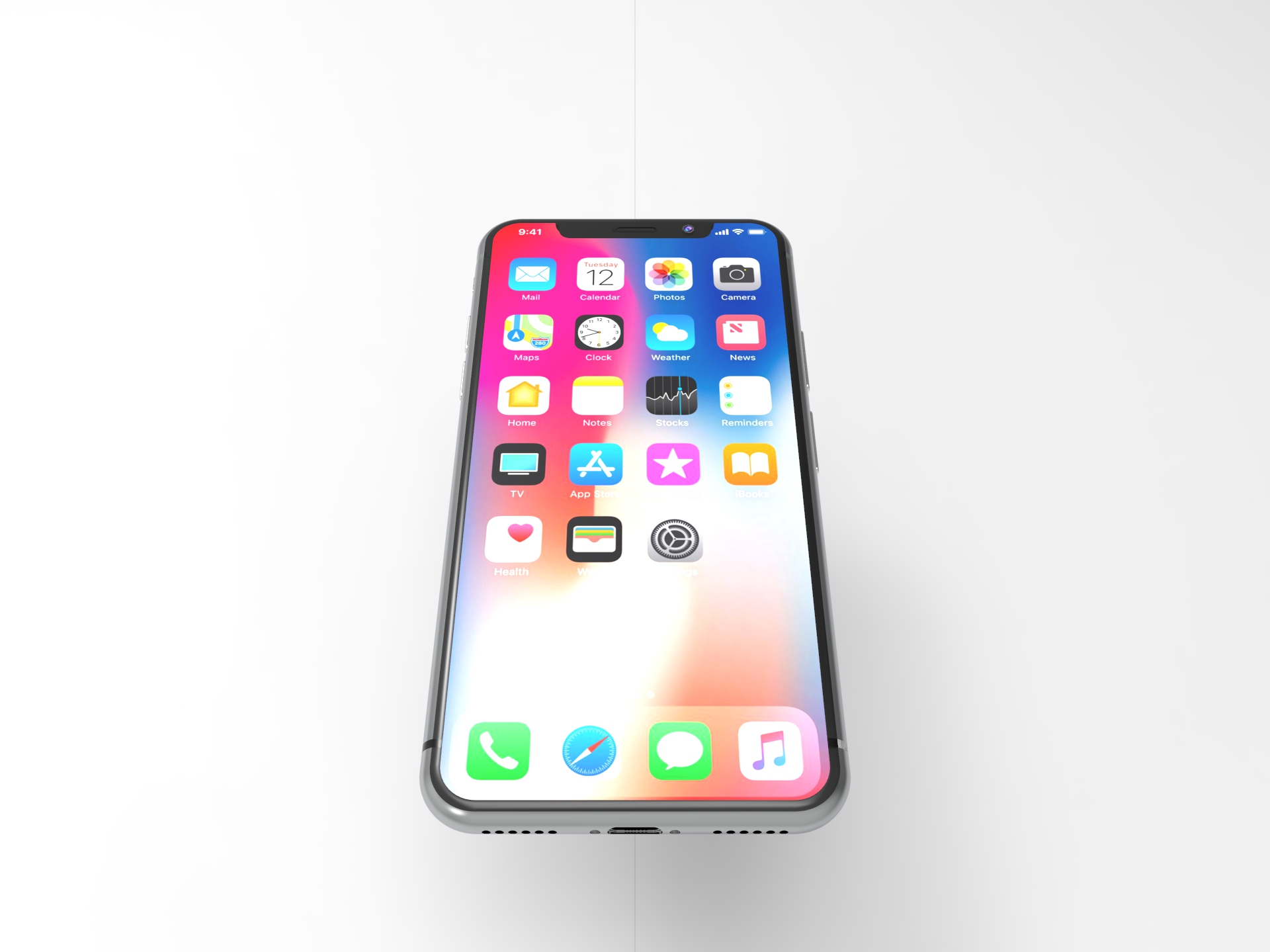 iphone x 3d模型