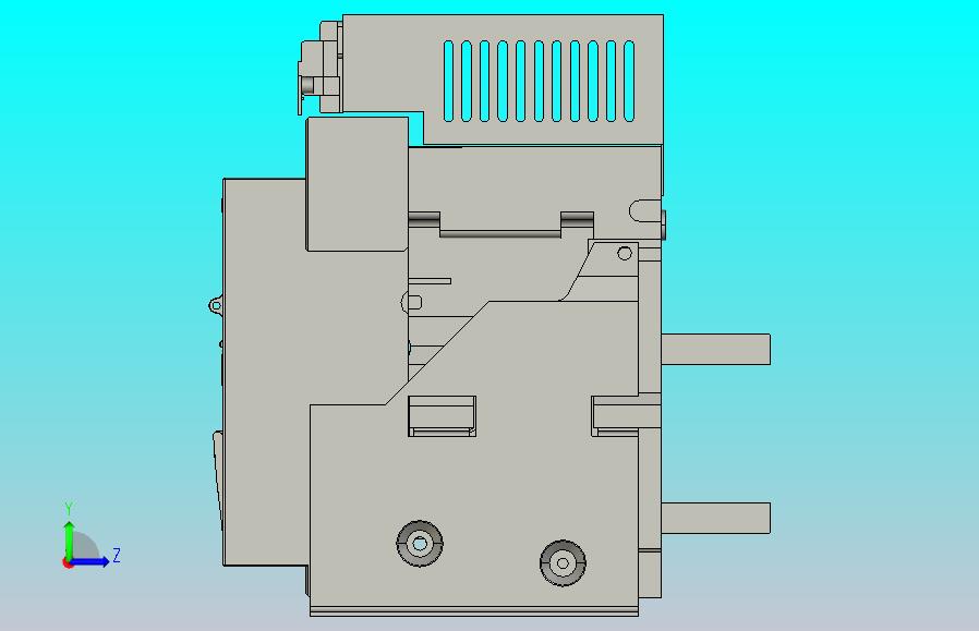 NA1-3200X-2000-2500-4P固定万能式断路器三维模型202208