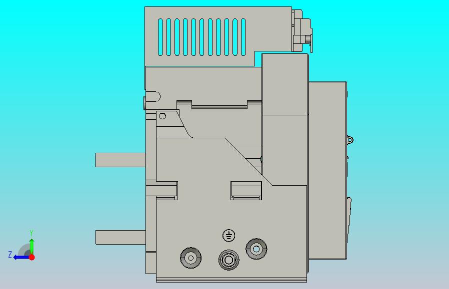 NA1-3200X-2000-2500-4P固定万能式断路器三维模型202208