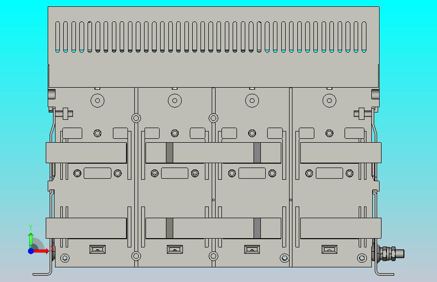 NA1-4000X-4000 3P固定万能式断路器三维模型202202