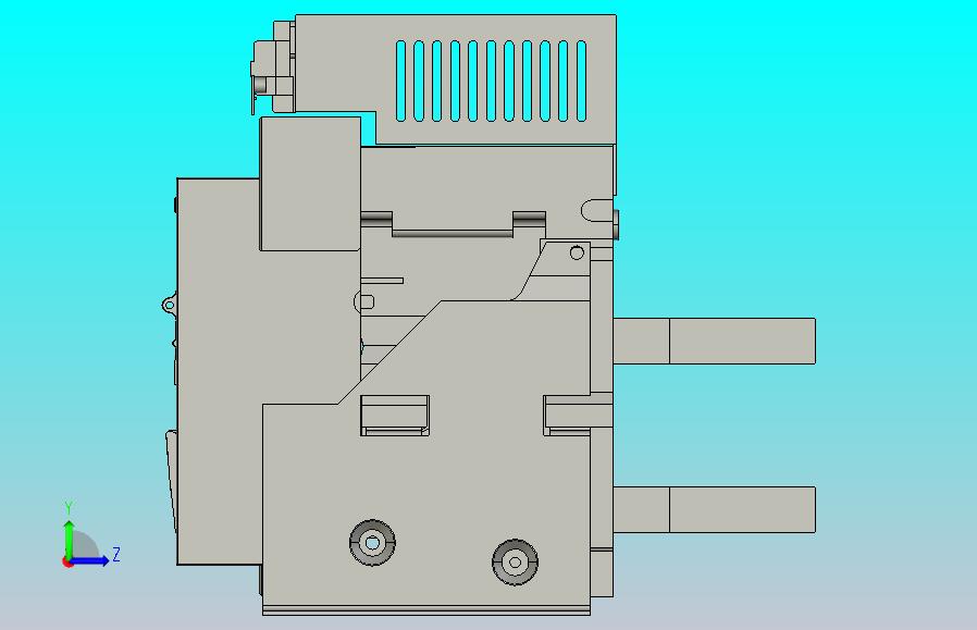 NA1-4000X-4000 3P固定万能式断路器三维模型202202